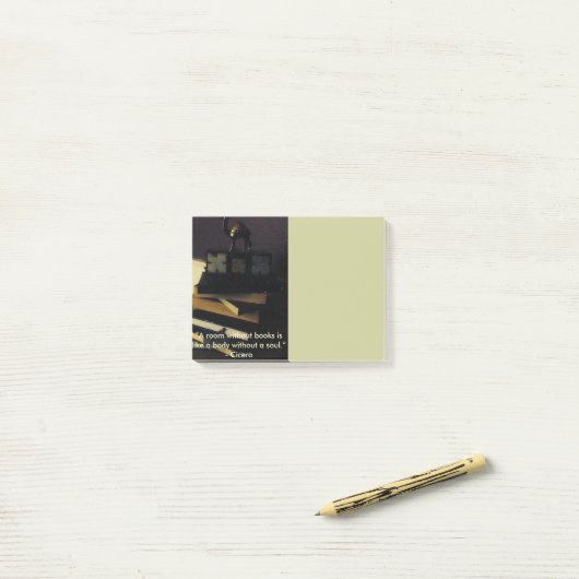 Boekomslag Post-it® Notes (Op bureau)