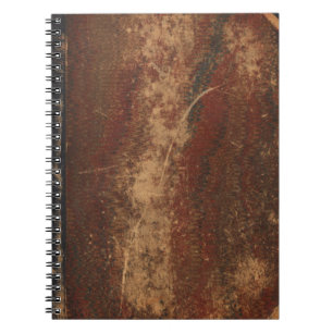  boekomslag, retro faux leder gebonden notitieboek