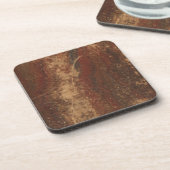  boekomslag, retro faux leder gebonden onderzetter (Linkerzijde)