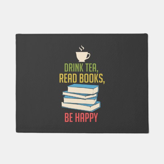 Boekomslag - Tea Books Happy Deurmat (Voorkant)