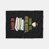 Boekomslag - Tea Books Happy Fleece Deken (Voorkant (Horizontaal))