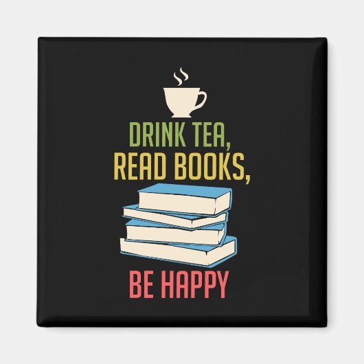 Boekomslag - Tea Books Happy Magneet (Voorkant)