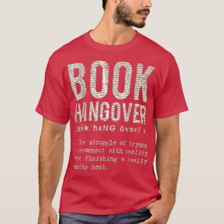 Boekomslag voor boekenboekwerken T T-shirt