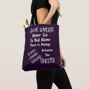 Boekomslagen Funny Text Quote Tote Bag