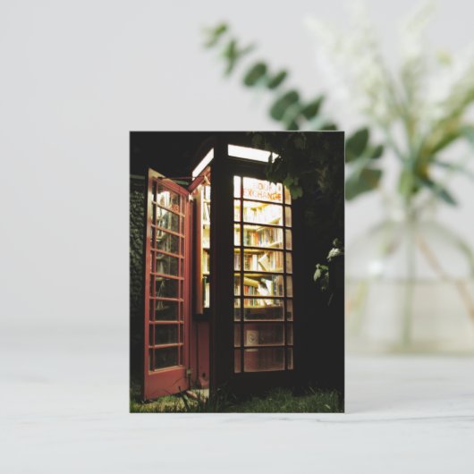 Boekomwisseling Briefkaart (Staand voorkant)