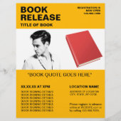 Boekondertekening en releasebrochure - Collectie a Flyer (Voorkant)