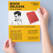 Boekondertekening en releasebrochure - Collectie a Flyer (Hand)