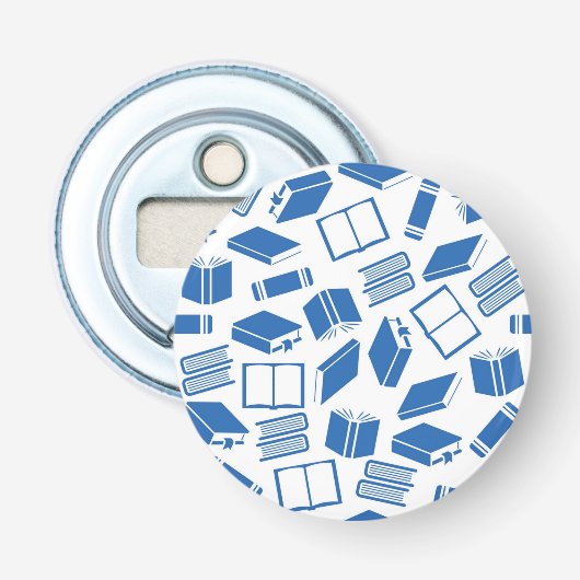 Boekpatroon Button Flesopener (Voorkant)
