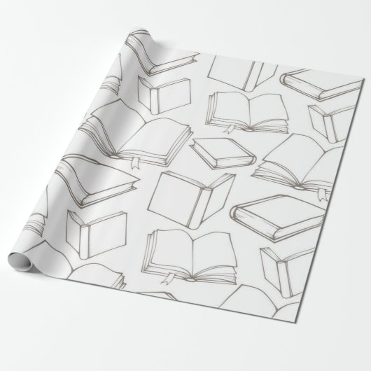 Boekpatroon Cadeaupapier (Uitgerold)