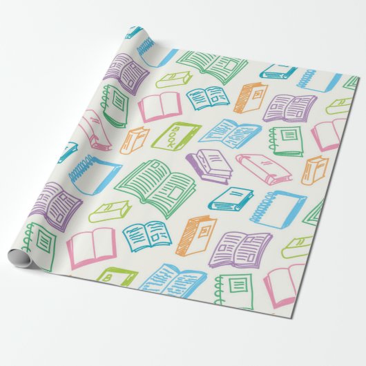 Boekpatroon Cadeaupapier (Uitgerold)