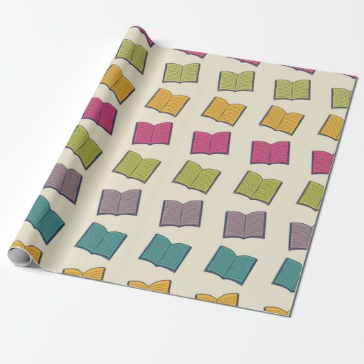 Boekpatroon Cadeaupapier (Uitgerold)