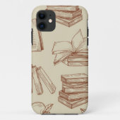 Boekpatroon Case-Mate iPhone Case (Achterkant)