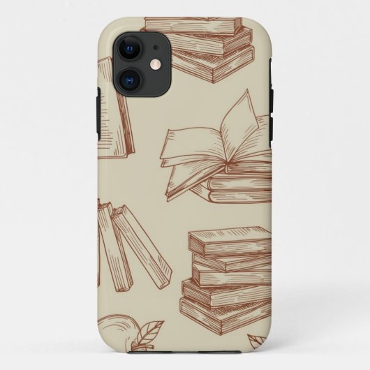 Boekpatroon Case-Mate iPhone Case (Achterkant)