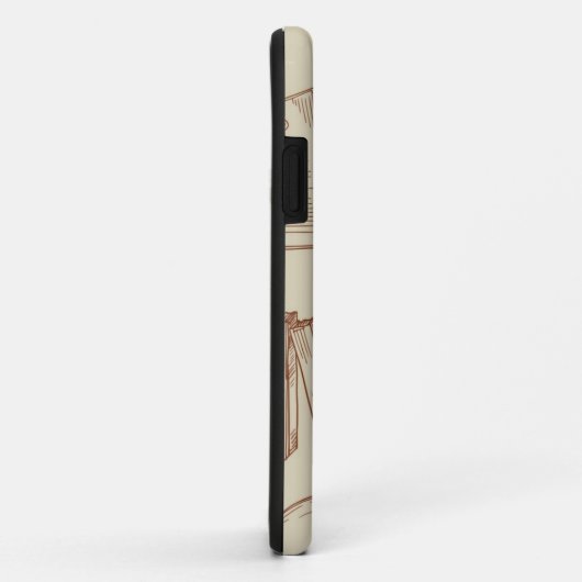 Boekpatroon Case-Mate iPhone Case (Achterkant/rechts)