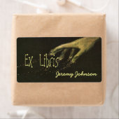 Boekplaat Magic Magician Ex Libris Book Name Label (Insitu)