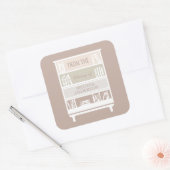 Boekplaat uit de Bibliotheek van Vierkante Sticker (Envelop)