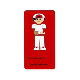 Boekplaatlabels Kinderstickers Jongen Sport Etiket