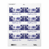 Boekplaten Draken in Dungeon Bookend EX LIBRIS Etiket (Full Sheet)