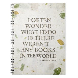 Boekprijsopgave door James Baldwin Notitieboek
