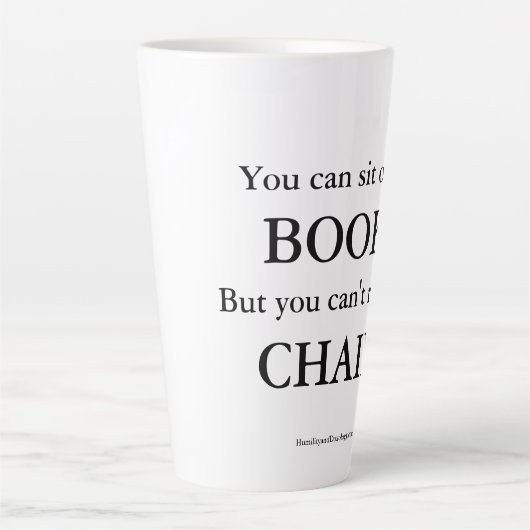 Boekprijsopgave Latte Mok (Voorkant)