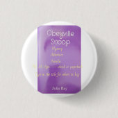 boekpromotie ronde button 3,2 cm (Voorkant)