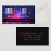 Boekpromotie Visitekaartje (Voorkant / Achterkant)