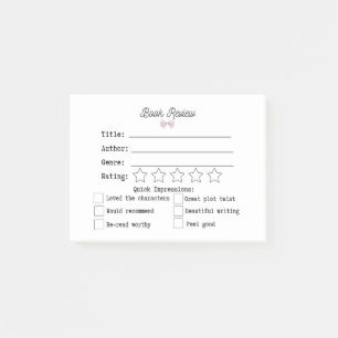 Boekrecensie Coquette Stijl Post-it® Notes