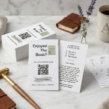Boekrecensie Verzoekkaart QR Code Auteur Zakelijk 