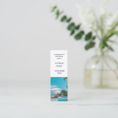 Boekrelease | Auteur Mini Promotioneel Ontwerp Visitekaartje (Staand voorkant)