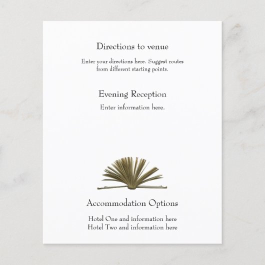  boekrichting en accommodatie (Voorkant)