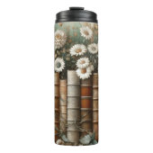 Boekrug Bloemstuk Thermosbeker (Voorkant)