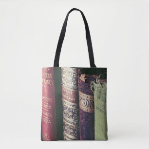 Boekruggengraat, Hoesje van boeken Tote Bag