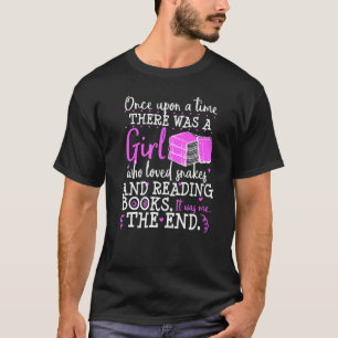 Boekslang Nerd Eenmaal op een tijdReader Geek Boa T-shirt