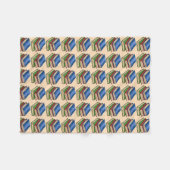 Boekstbibliotheek Schoolleraar Lezer Librarian Fleece Deken (Voorkant (Horizontaal))