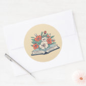 Boeksticker Ronde Sticker (Envelop)