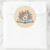 Boeksticker Ronde Sticker (Tas)