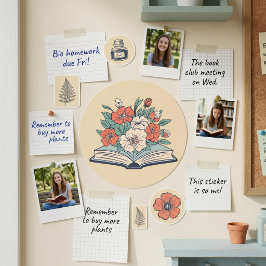 Boeksticker Ronde Sticker