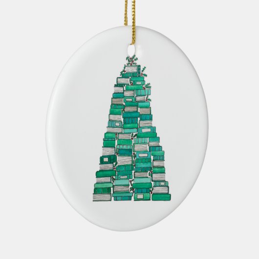 Boekstructuurversiering Keramisch Ornament (Rechts)