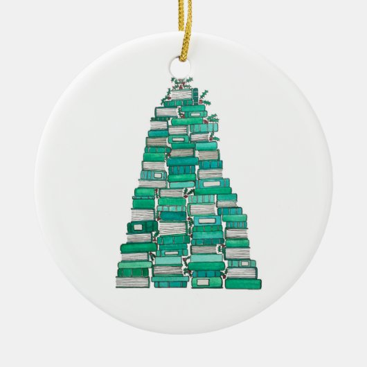 Boekstructuurversiering Keramisch Ornament (Voorkant)