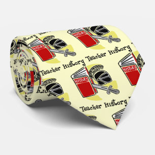 Boekszwaard Helmet Geschiedenis leraar Stropdas