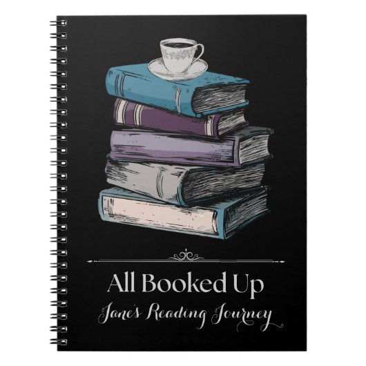 Boekt gepersonaliseerd leesjournaal notitieboek (Voorkant)