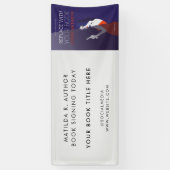 Boektekening | Promotie auteursrechtelijk Hoesje Spandoek (Verticaal)