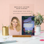 Boektekening | Promotie voor auteur boek starten Acryl Bord (Huwelijk)