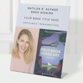 Boektekening | Promotie voor auteur boek starten Reclamebord Met Voetstuk