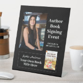 Boektekening | Promotie voor auteur boek starten Reclamebord Met Voetstuk (Insitu)