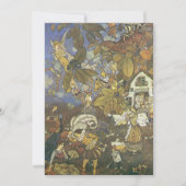  boektekens, uitnodiging van de verjaardagspartij (Voorkant)