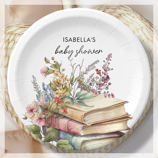 Boekthema | BABY SHOWER Papieren Bordje