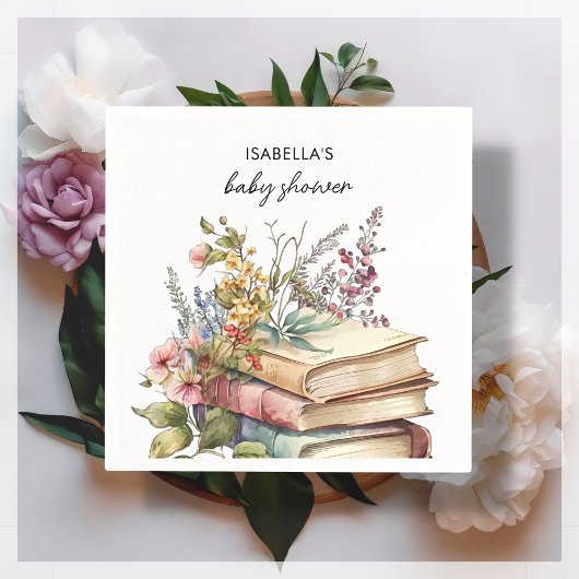 Boekthema | BABY SHOWER Servet