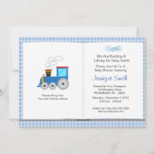 Boekthema Baby shower Uitnodiging (Voorkant)