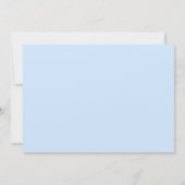 Boekthema Baby shower Uitnodiging (Boy) (Achterkant)